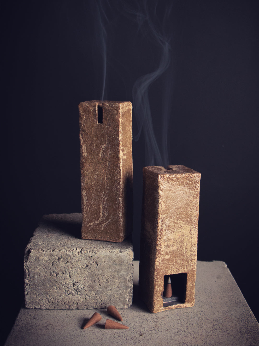 Staircase Incense Cone Burner